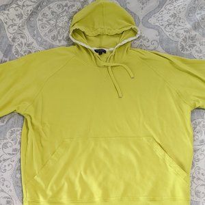 Mens Burberry Hoodie Short Sleeve Shirt Bright Yellow/ Chartreuse